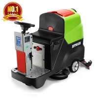 HT-65B scrubber drier double brush Haotian HT65B Ride on driving type floor scrubber dryer