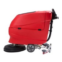 Cleantech A5 Compact battery powered walk-behind push scrubber dryer