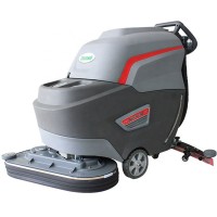 Cleanwill dual brushes automatic walk behind floor scrubber dryer